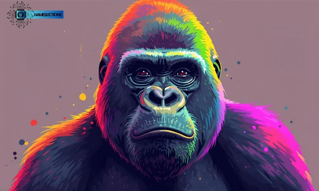 Color Inspired Gorilla Names