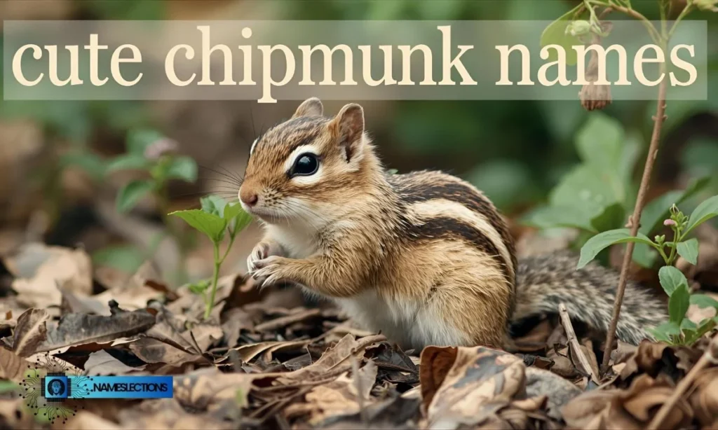 Cute Chipmunk Names
