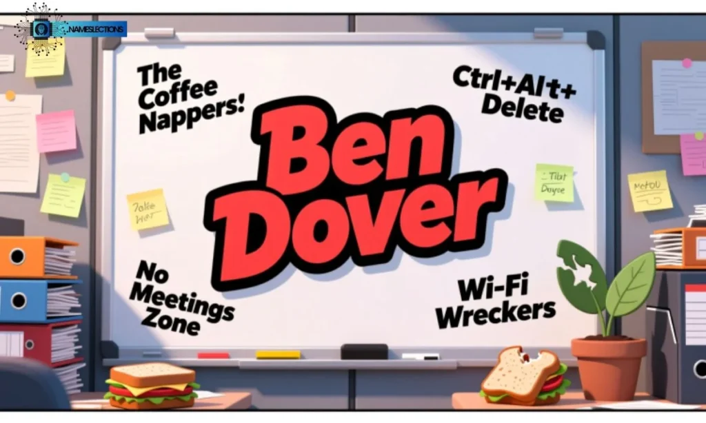 Funny Office Names Like Ben Dover