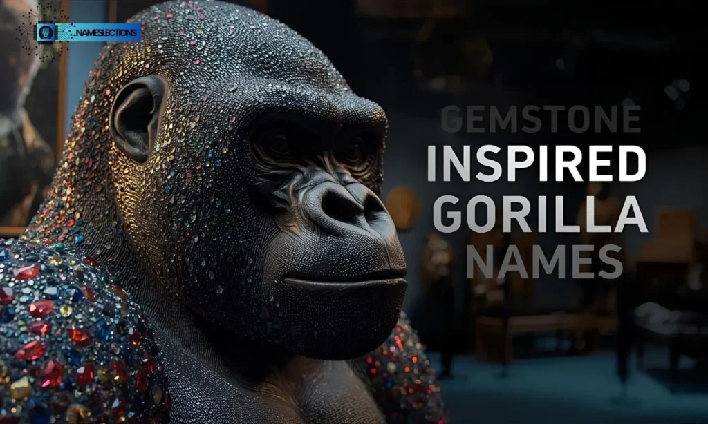 Gemstone Inspired Gorilla Names