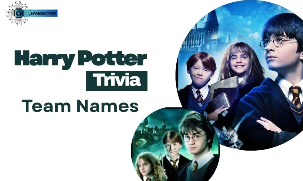 Harry Potter Trivia Team Names Funny