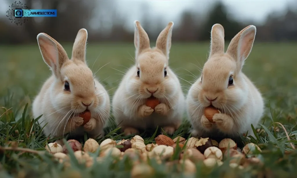 Nut-Inspired Brown Rabbit Names