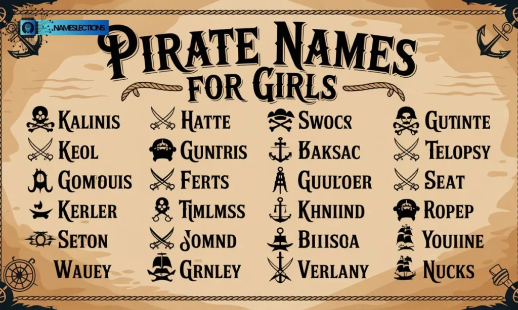 Pirate Names for Girls