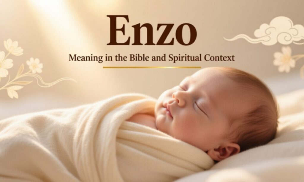 Enzo Meaning in the Bible and Spiritual Context