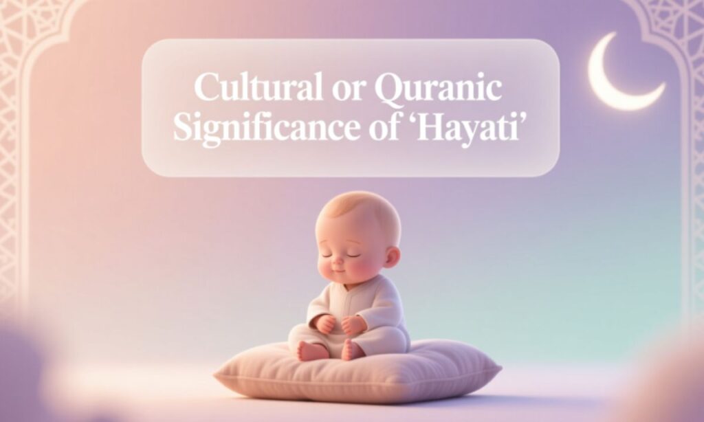 Cultural or Quranic Significance of "Hayati"