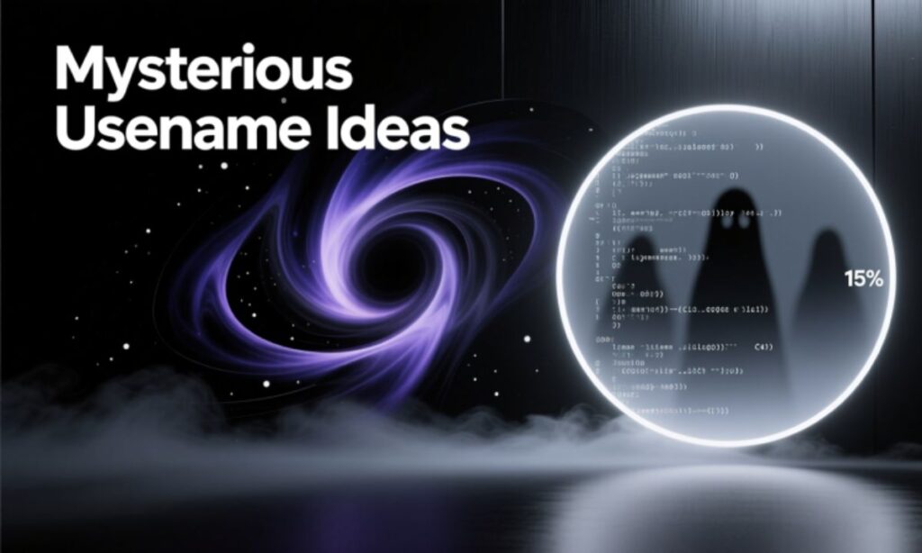 Mysterious Username Ideas
