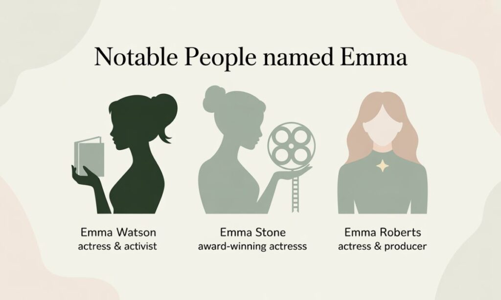 Notable People Named Emma