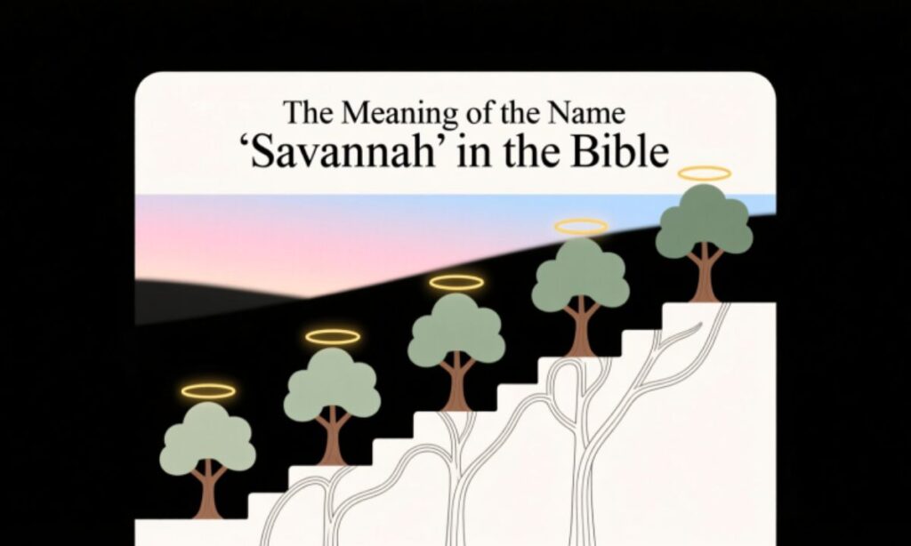 The Meaning of the Name "Savannah" in the Bible