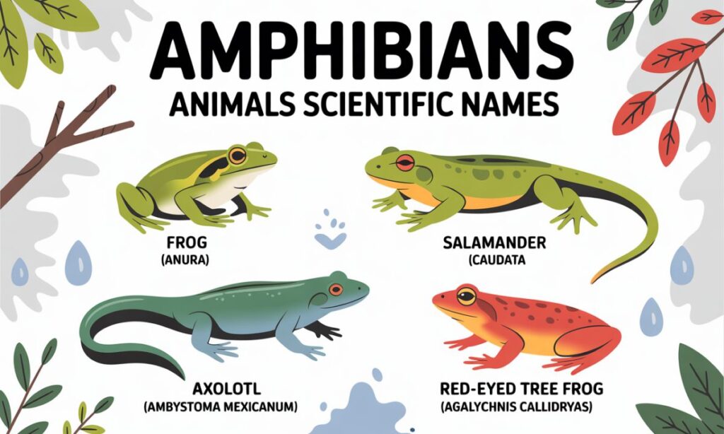 Amphibians Animals Scientific Names