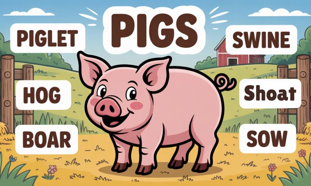 Common Names for Pigs