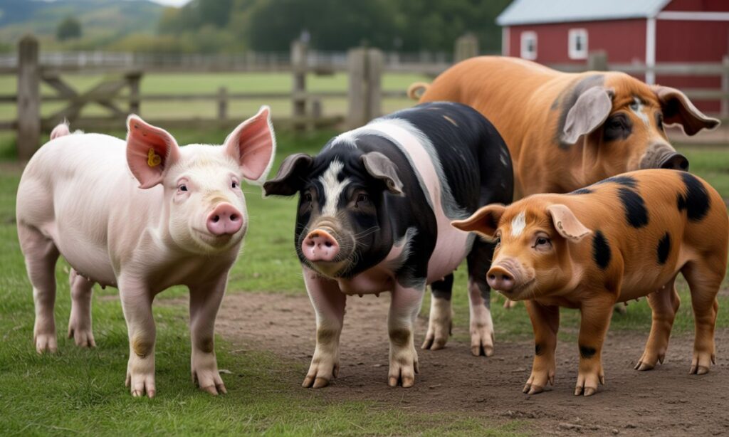 Different Breeds of Pigs