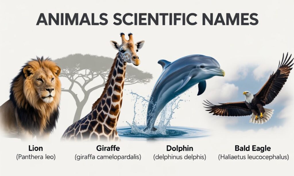 150 Animals and Its Scientific Names