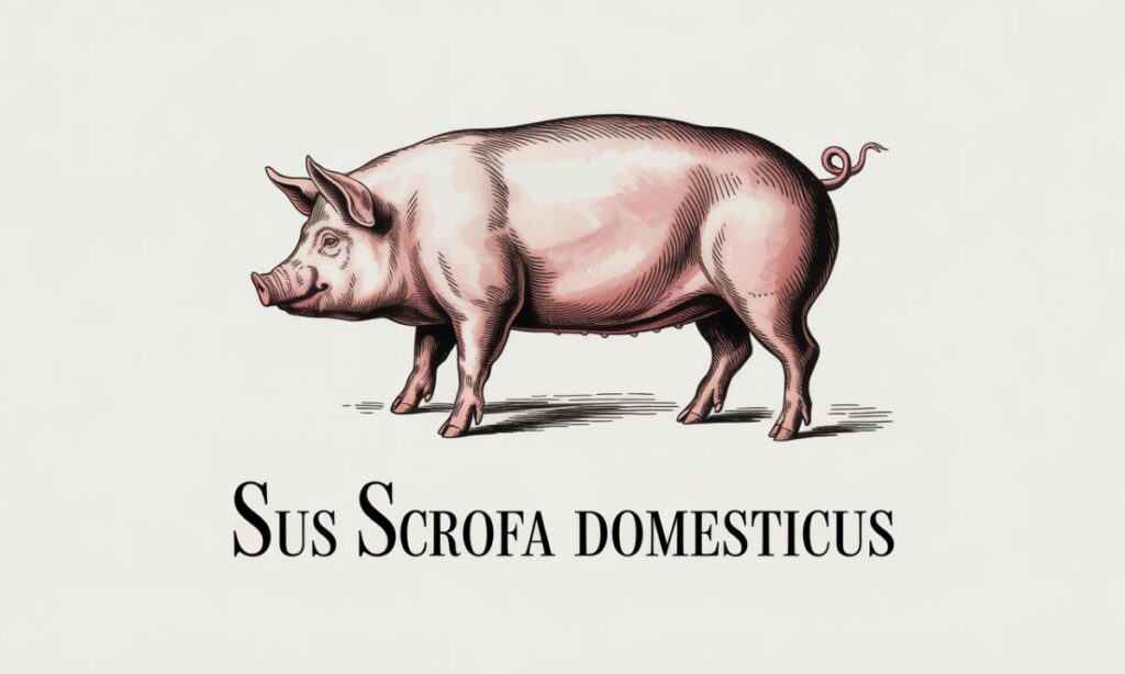 What is the Scientific Name for Pig?