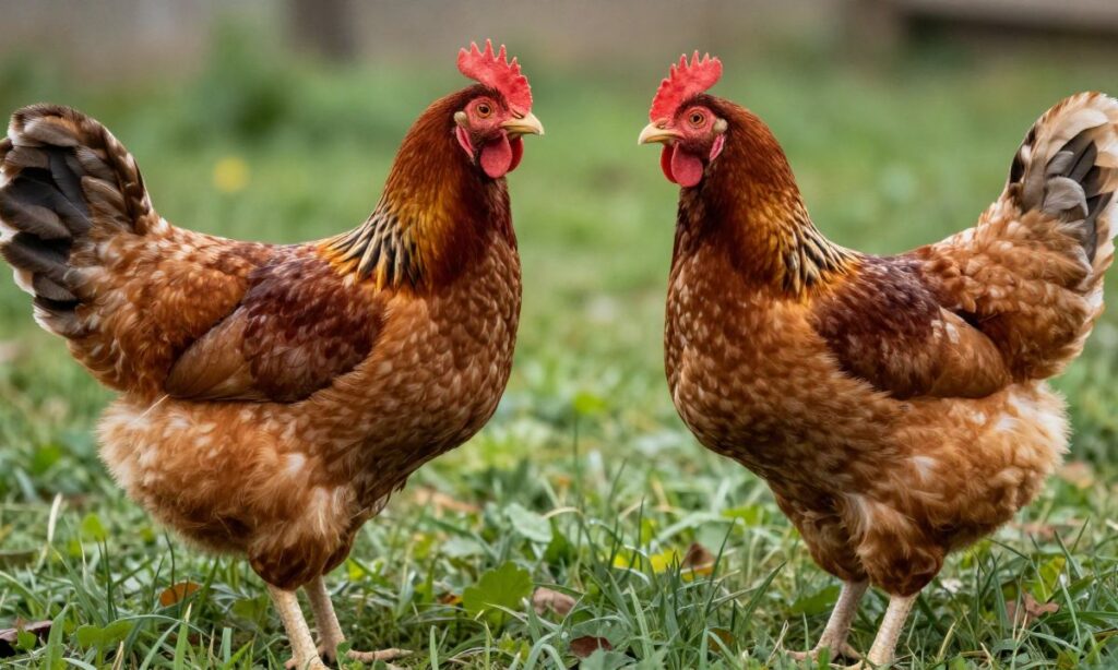 Difference Between Wild Junglefowl and Domestic Chicken