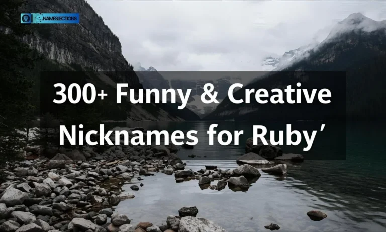 300+ Funny & Creative Nicknames for Ruby