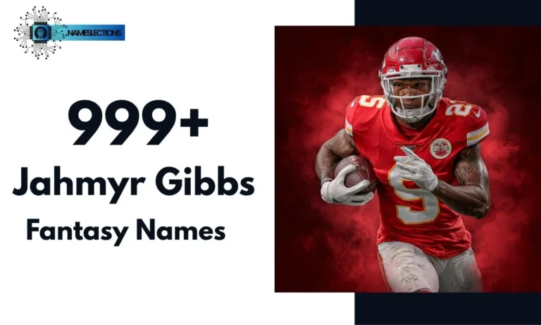 999+ Jahmyr Gibbs Fantasy Names That Hit the Gas