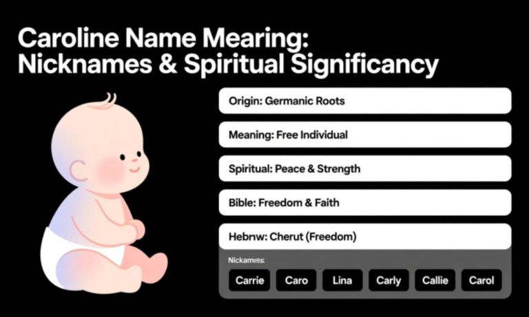Caroline Name Meaning: Nicknames & Spiritual Significance