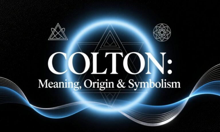 Colton Name Meaning in English with Origin & Symbolism