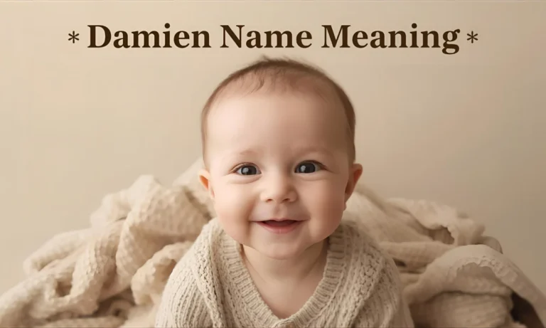 Damien Name Meaning: Hebrew Roots, Biblical Insights & More