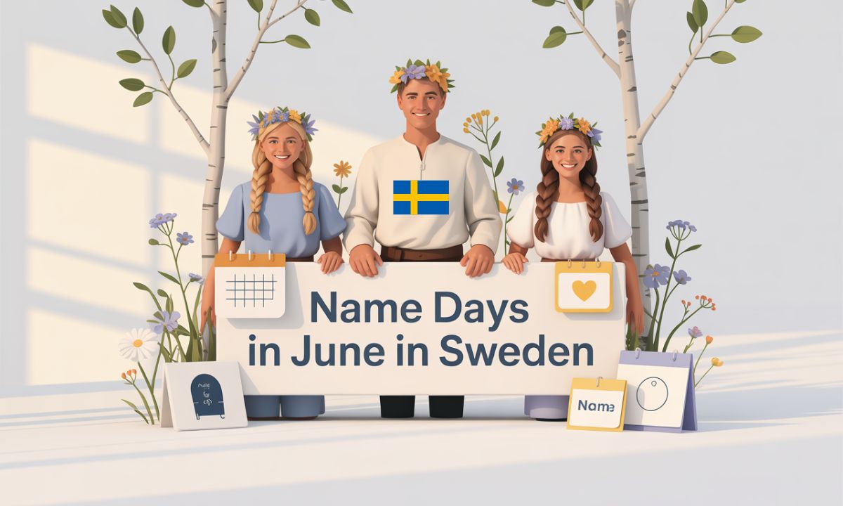 Name days in June in Sweden