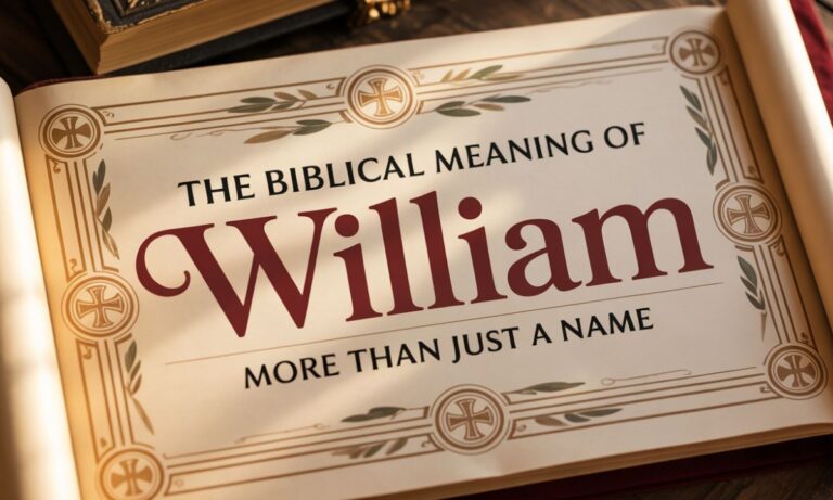 The Biblical Meaning of William: More Than Just a Name