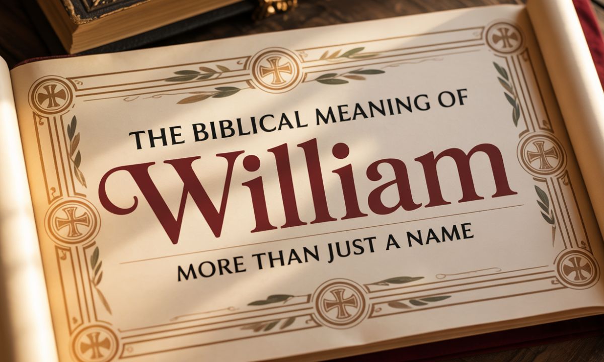 The Biblical Meaning of William: More Than Just a Name